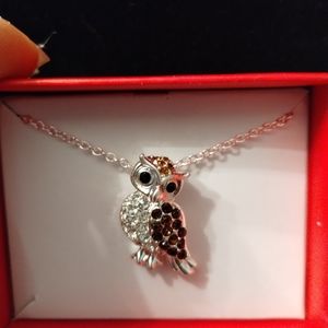 Beautiful owl necklace